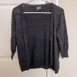 2/$20 urban outfitters sparkle & fade sparkly black cardigan